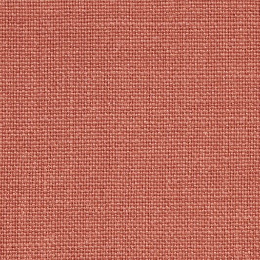 Mid Weight Plain Linen Terracotta