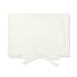 Nappy Bag in Ivory White Waffle