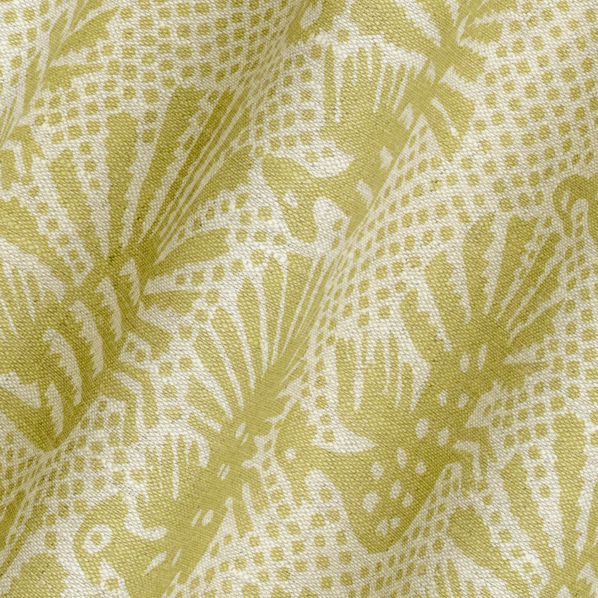 Sirin Dual Use Archive Print in Moss Green/Natural