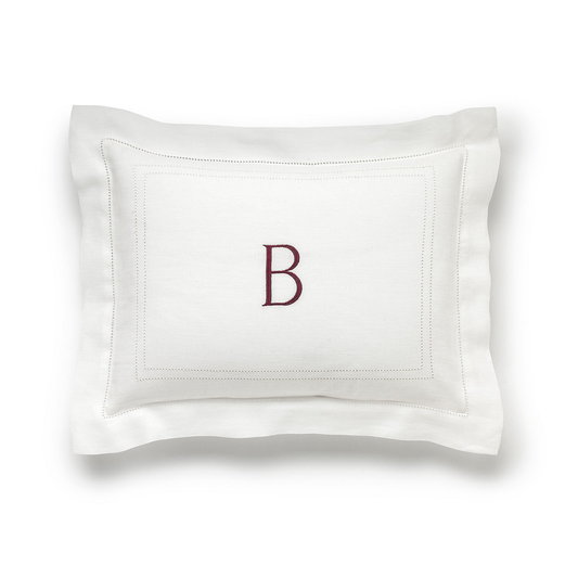 Hemstitch Small Pillowcase - Ivory White