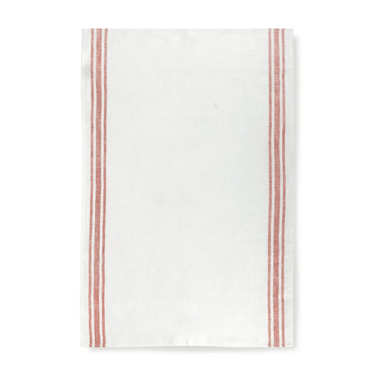 Tea Towels Bundle of 3 French Red Stripe