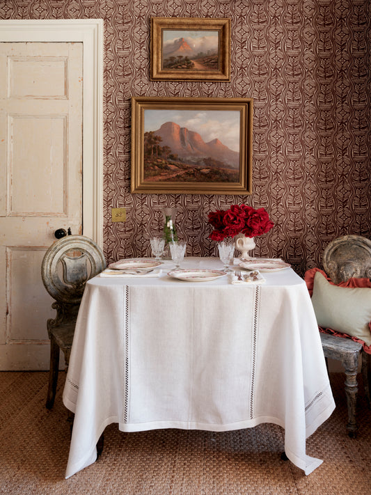 Diamond Stitch Tablecloth