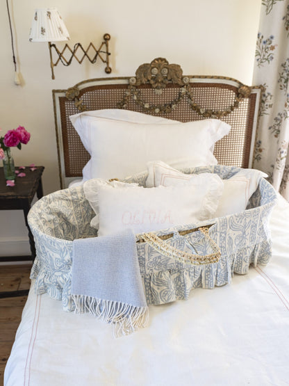 Child's Moses Basket Fitted Sheet